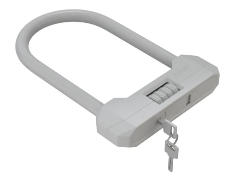 Combination Bicycle U-Lock 3D Model