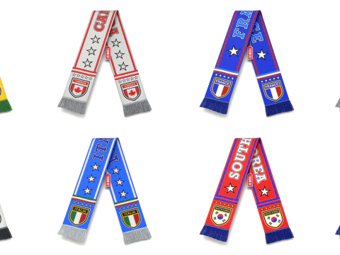 Len&ccedil;o de leque Modelo 3D