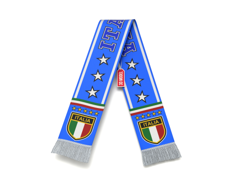 팬 스카프 3D 모델