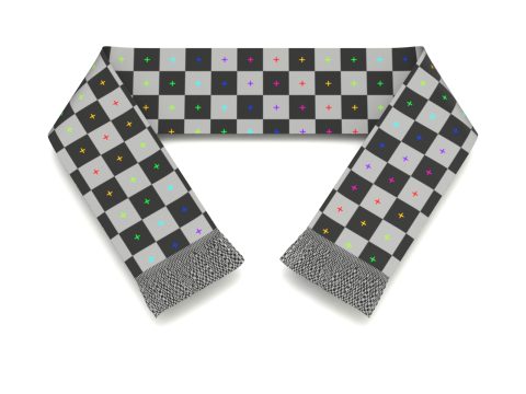 팬 스카프 3D 모델