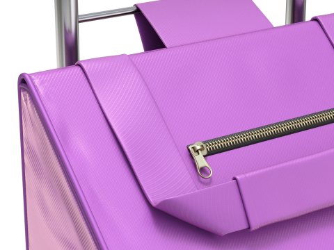 접이식 등산 쇼핑 카트 3D 모델