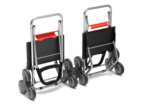 Carrello spesa da arrampicata pieghevole Modello 3D