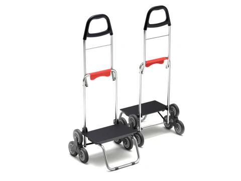 Carrello spesa da arrampicata pieghevole Modello 3D