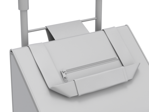 접이식 등산 쇼핑 카트 3D 모델