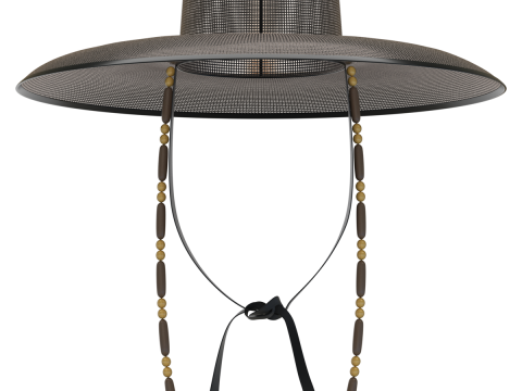 Chap&eacute;u Gat Coreano Modelo 3D