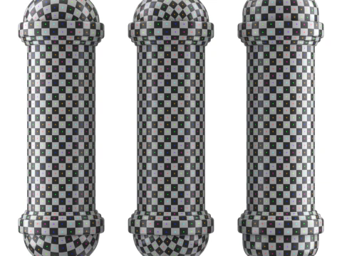 Animazione del polo del barbiere Modello 3D