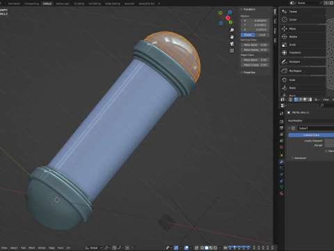 Animazione del polo del barbiere Modello 3D