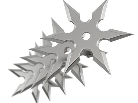 Shuriken Modello 3D