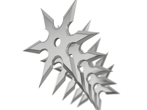 Shuriken 3D Model