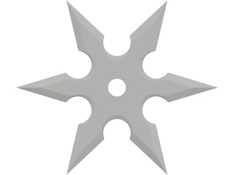 Shuriken 3D Model