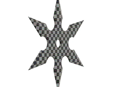 Shuriken 3D Model