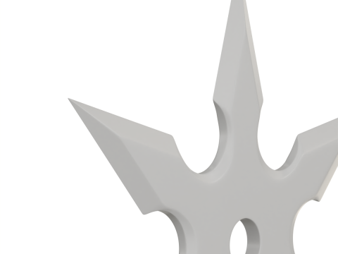 Shuriken Modello 3D