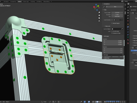 Kasus Penerbangan Model 3D