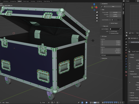 Kasus Penerbangan Model 3D