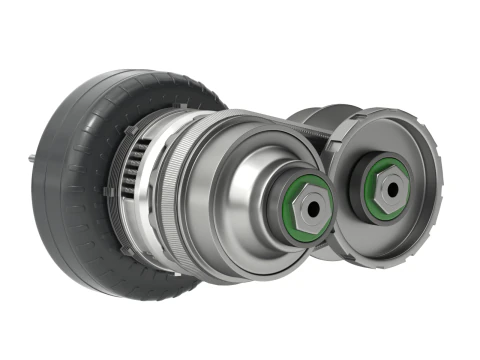 CVT Transmission Animation 3D Model