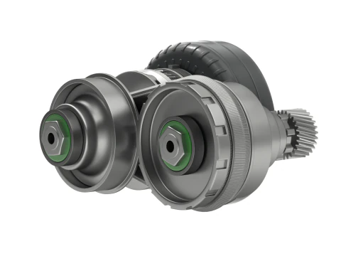 CVT Transmission Animation 3D Model