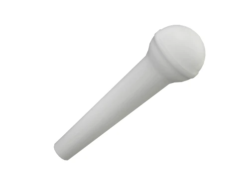 Microphone with low-poly mesh 3D Model