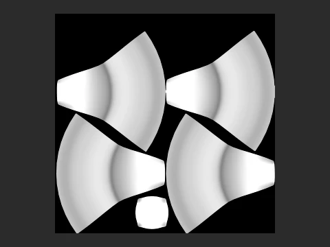 Sombrero with low-poly mesh 3D Model
