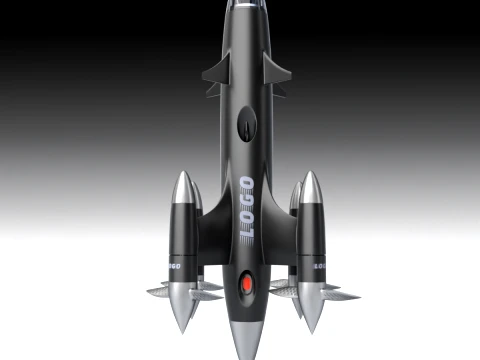 High speed drone 3D Model
