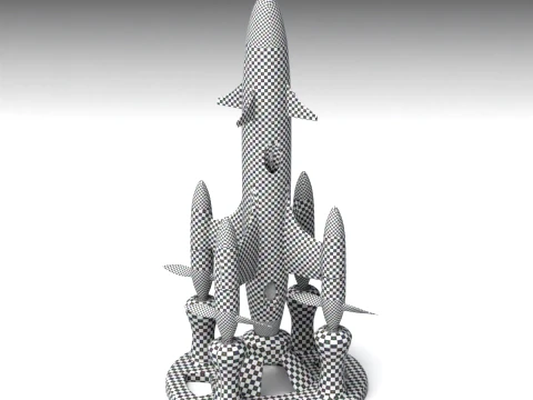 High speed drone 3D Model