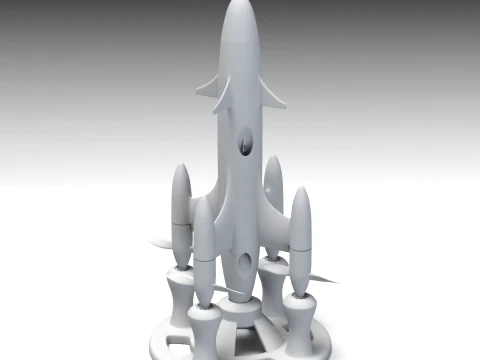 High speed drone 3D Model