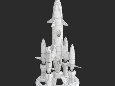 High speed drone 3D Model