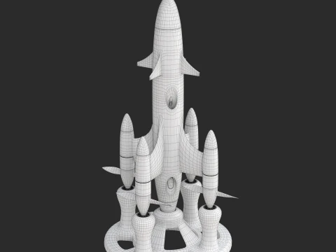 High speed drone 3D Model