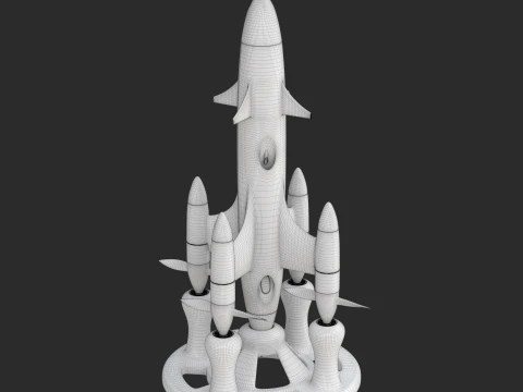 High speed drone 3D Model
