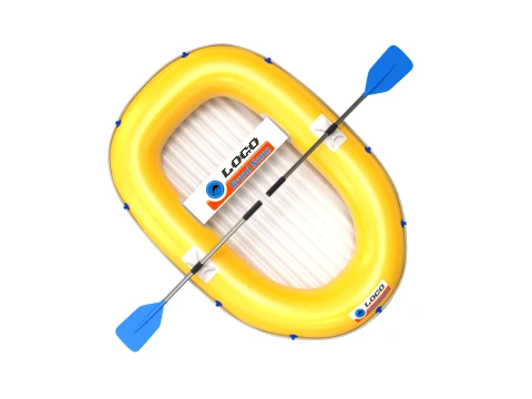 Small Inflatable Boat 3D Model
