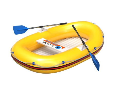 Small Inflatable Boat 3D Model