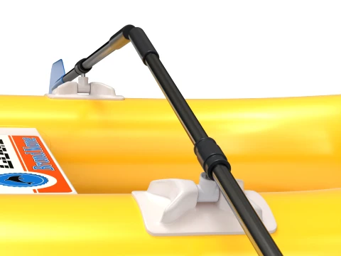 Small Inflatable Boat 3D Model