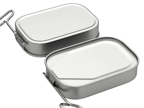 Animated sardine can 3D Model