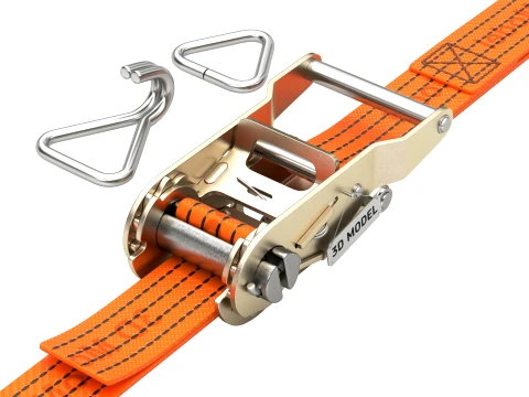 Ratchet Buckle 3D 모델