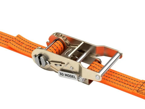 Ratchet Buckle 3D Model