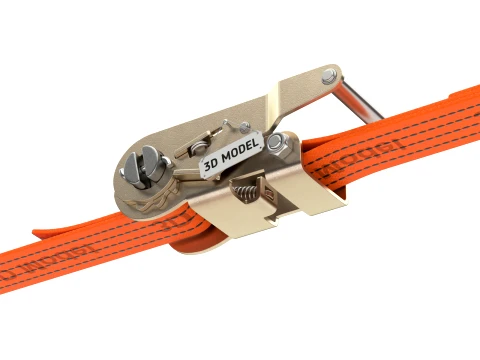 Ratchet Buckle 3D Model