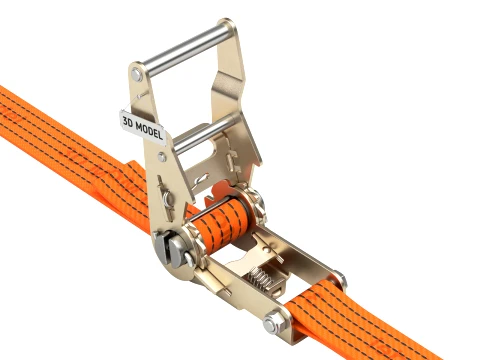 Ratchet Buckle 3D Model