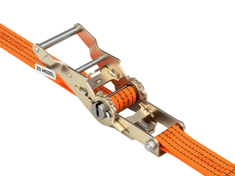 Ratchet Buckle 3D Model