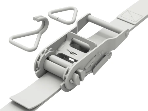 Ratchet Buckle 3D Model