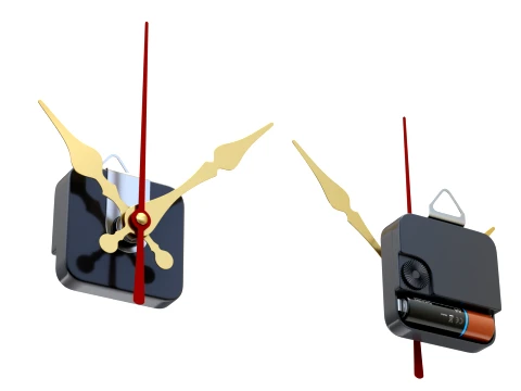 Wall Clock Mechanism 3D Model