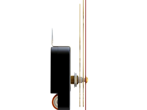 Wall Clock Mechanism 3D Model