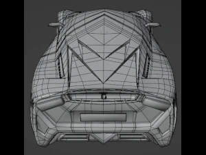 Fabrizio from Cars 2 3D Model