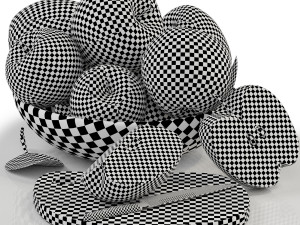 Bowl of apples 3D 模型