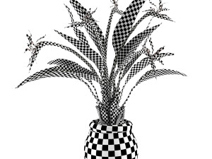 Bird of paradise flower 3D Модель