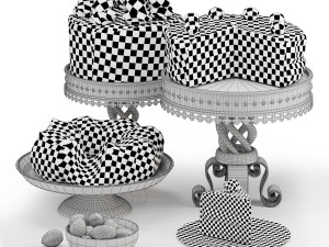 Cake collection Model 3D