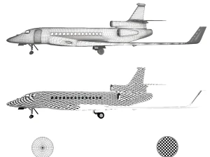 Private jet 3D Model