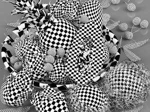 Tropical fruits 3D 모델