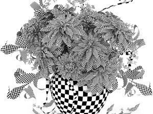 Flower Set Dahlia Modèle 3D
