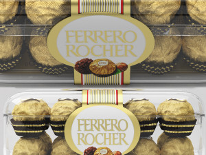 Chocolate ferrero rocher 3D 모델
