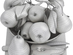 Bowl of pearls 3D Model