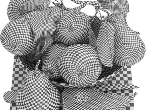 Bowl of pearls Modèle 3D